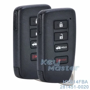 for Lexus GS350 GS450H ES350 ES300H 2013-2020 Smart Remote Key Fob HYQ14FBA 0020 - Picture 1 of 5