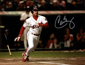 Carlos Baerga Signed Autographed Cleveland Guardians 8x10 Photo LSCM COA #2 - Picture 1 of 1