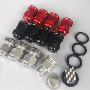 Area RC Alloy CNC Adapter + wheel nuts for Losi 5ive-t DTT Rovan LT 1/5 RC CAR - Picture 1 of 5