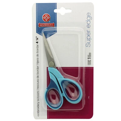 Mundial Super Edge 4-1/4" Embroidery Scissors - Image 1 of 3