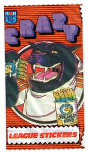 🔥1992 Dandy Crazy League Stickers Pick from list below 🔥
