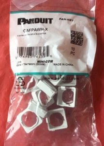 PANDUIT CAFPAWH-X Australian Faceplate Adapter (50 pieces in box) - Picture 1 of 2