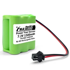 Batería Recargable 7.2V 1500mAh Ni-MH para Modelo Coche Robot Luminoso Voz Juguetes - Imagen 1 de 13