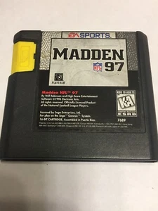 Sega Genesis Madden NFL ‘97 - Picture 1 of 5