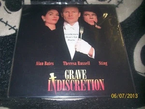 Grave Indiscretion Laserdisc LD Alan Bates Therisa Russell Sting Free Ship $50 - Imagen 1 de 1
