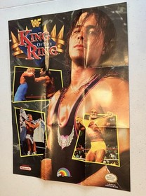 NES KING OF THE RING POSTER! SEE PICS! USA SELLER! I THINK IT IS VERY NICE!