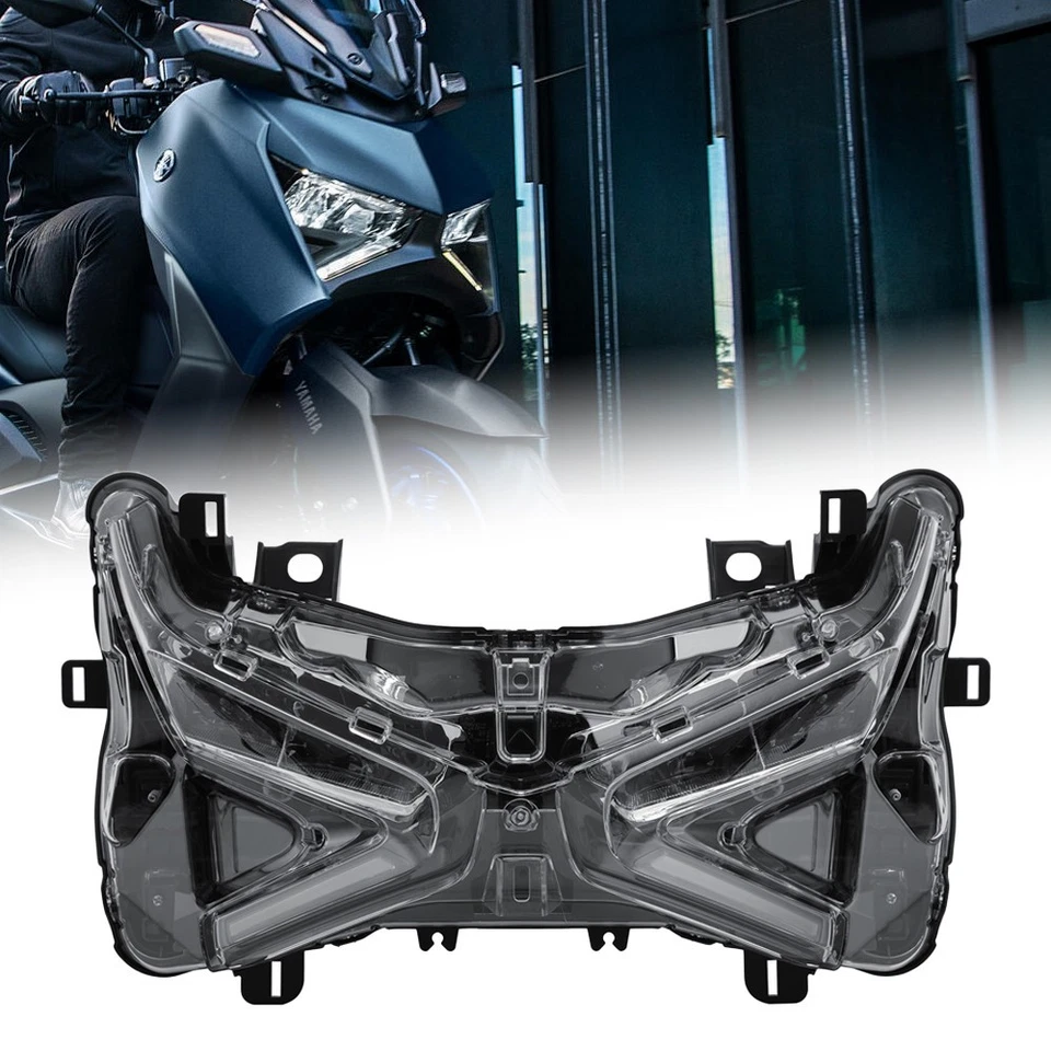 LED Front Headlight Assembly Fit For Yamaha XMAX250 XMAX300 V2 2023-2024 23 24 √ - Image 1 of 4