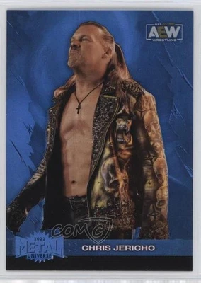 2022 Skybox Metal Universe AEW All Elite Wrestling Blue Spectrum Chris Jericho - Image 1 of 2