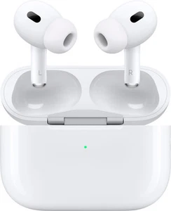 Apple AirPods Pro 2 White With USB-C Charging Case In Ear Headphones MTJV3AM/A - - Picture 1 of 5