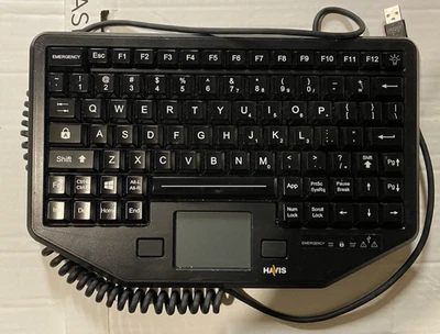 Havis KB-105 Rugged Backlit Keyboard with Integrated Touch Pad - Image 1 of 2