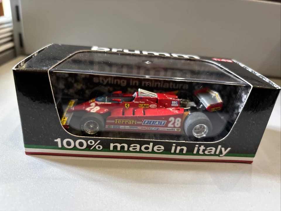 Ferrari 126cx Comprex Gp USA Ovest 1981 Pironi #28 (prove)  - Immagine 1 di 4