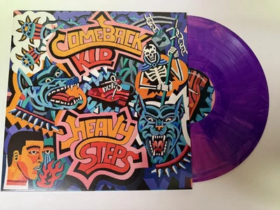 Comeback Kid  "Heavy Steps" LP Record Pink/Grape Clash Color Vinyl Limited 500 - Image 1 of 2