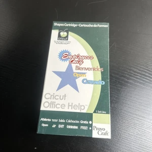 Office Help Cricut Cartuccia con scatola libretto sovrapposizione COLLEGATO - Foto 1 di 3