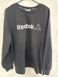 Reebok Sweatshirt Herren schwarz Rundhals XL - Bild 1 von 3