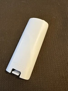 Original Nintendo Wii Remote Controller Weiß Akkudeckel Ersatz - Bild 1 von 3