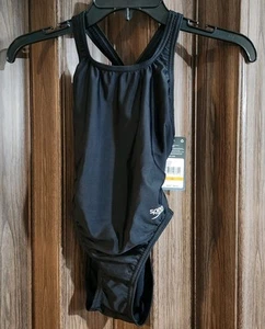Speedo | Girls Swimsuit Size 24 Black | ProLT SuperPro | Teen Swimteam - Picture 1 of 8