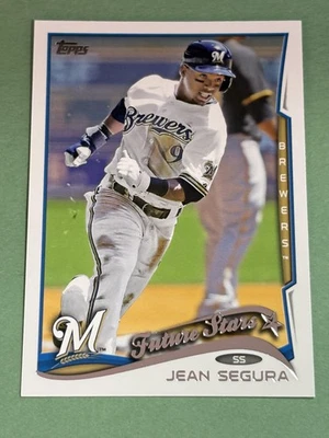 Jean Segura 2014 Topps Milwaukee Brewers #215 Z343 - Image 1 of 2