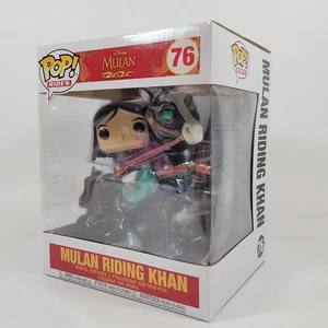 NEU Funko Pop! Rides: Disney Mulan Riding Khan 6 inch Horse Vinyl Figure #76 - Bild 1 von 8