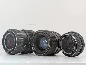 [Exc+5] 3 Lens set PENTAX-M 40-80mm f2.8-4 + 50mm f2 + RMC Tokina 35-70mm f4 JPN - Picture 1 of 23