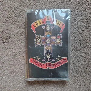 Guns N' Roses - Appetite for Destruction Cassette 1990 Geffen RARE SEALED - Picture 1 of 3