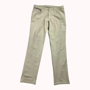 Lululemon Hose Herren 36x34 Wacky Khaki ABC Classic Fit Warpstreme 4 Way Stretch - Bild 1 von 13