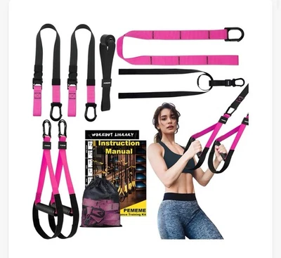 Kit de entrenamiento de resistencia para el hogar | Entrenamiento de cuerpo completo con correas de entrenamiento de suspensión, Foto 1 de 4