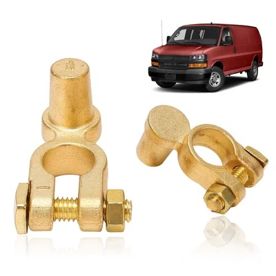 VAITARKLI Battery Post Extender SAE to JIS Car Battery Terminal Connector Positive Nega