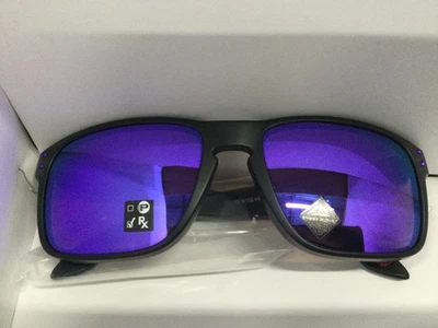 Gafas de sol Oakley Holbrook OO9102-K655 marco negro mate con lente violeta PRIZM Foto 1 de 4