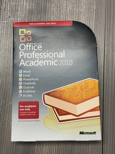 Microsoft Office Professional Academic 2010 Windows With Key - Picture 1 of 5
