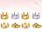 8 Pcs Birthday Crown Party Queen Costume Prom Crowns Tiara Child