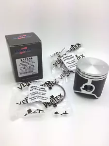Vertex Piston Kit KTM 125 EXC Twin Ring, Pin & Clips 2001-2016 Size C 53.96mm - Picture 1 of 4