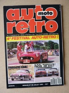 Auto Rétro n°95, Cadillac 59, Facel Vega HK500, Ford Vedette, Renault Frégate, T - Imagen 1 de 1