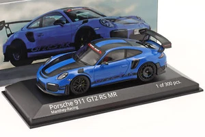 Porsche 911 (991 II) GT2 RS MR Manthey Racing blau 1:43 Minichamps - Picture 1 of 1