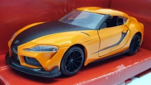 Jada 1/32 Scale Diecast 32016 - Toyota GR Supra Fast & Furious - Orange - Picture 1 of 5
