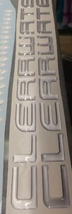 CLEARWATER BOAT REPLACEMENT 3D DOMED DECAL.2 PCS. VARIETY OF COLORS. - Picture 1 of 3
