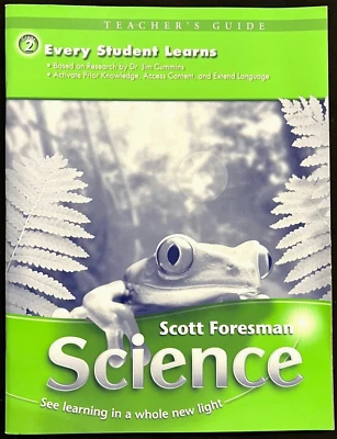 2nd Grade - SCIENCE - EVERY STUDENT LEARNS - TEACHER GUIDE  (2006, Foresman) - Image 1 of 4