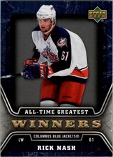 2006-07 Upper Deck All-Time Greatest #ATG6 Rick Nash