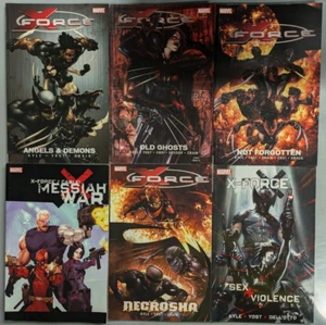 X-Force TPB Vol 1 2 3 Cable Messiah War Necrosha S+V Complete Collection Set Lot - Picture 1 of 21