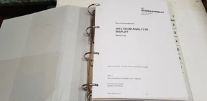 Rohde & Schwarz Spectrum Analyzer Display Service Handbuch Band II - Bild 1 von 1
