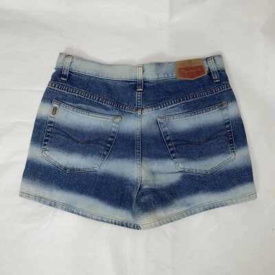 Pantalones Cortos Pepe Jeans Portafolio Mujer W12 Azul Denim Tiro Medio Algodón Foto 1 de 4