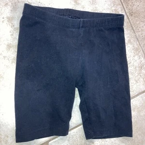 Girls Kids Black Biker Shorts Size 6/6x  By Cat & Jack - Picture 1 of 3
