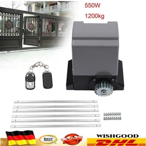 Schiebetorantrieb Jet Tor?ffner Hoftor Komplett + 6m Zahnstange Schiebetor Motor - Bild 1 von 17