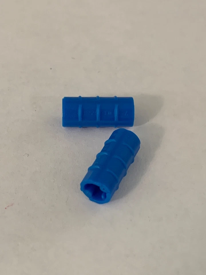 LEGO Parts 6538b (2pcs) Technic, Axle Connector 2L Ridged - Image 1 of 1