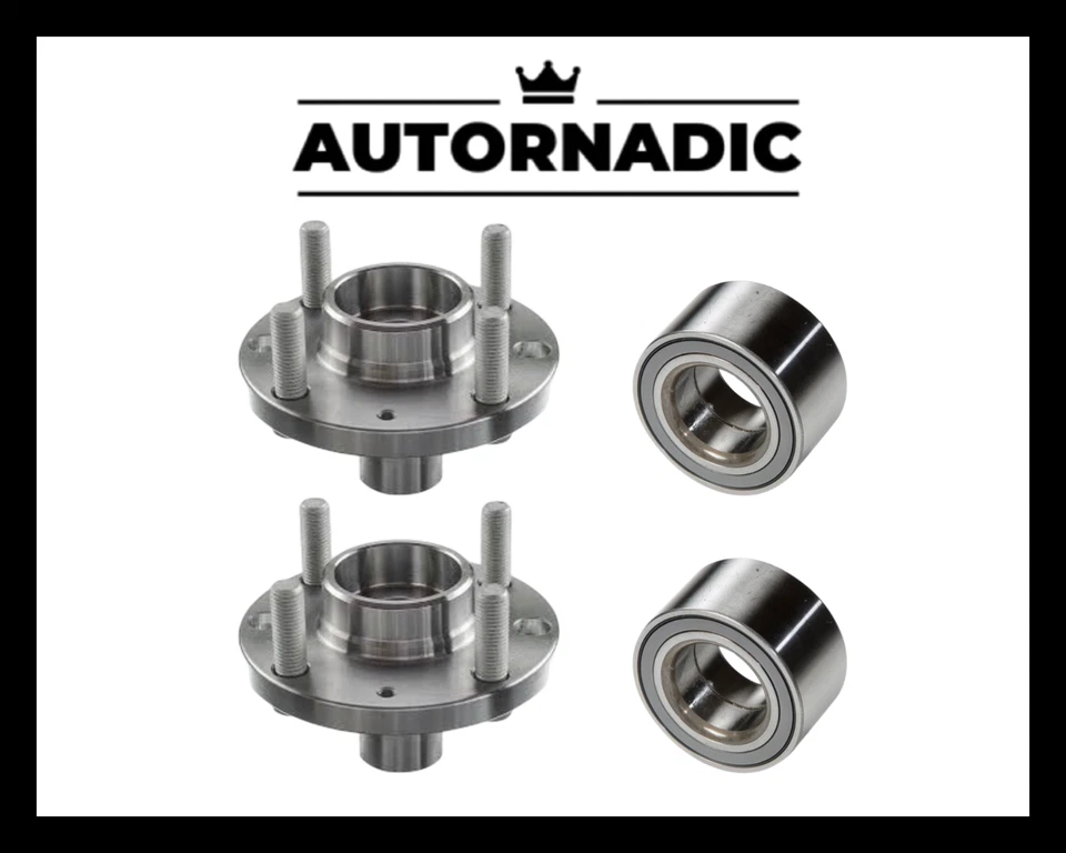 FRONT WHEEL HUB & BEARING FOR PONTIAC G3 G3 WAVE WAVE WAVE5 FWD SET OF 4 - Image 1 of 1
