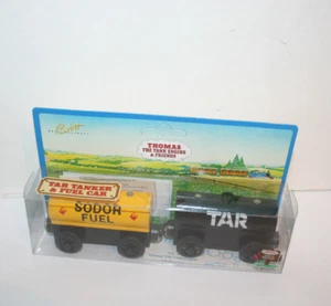 Thomas The Train and Friends Train Tar Tanker / Fuel Car Wood Figure 1994 NIP - Picture 1 of 3