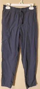 Carter’s Kid Girls Navy Drawstring Pants Size 8 - Picture 1 of 5