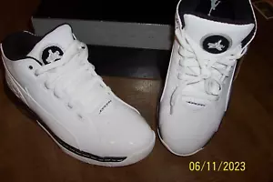 Jordan Ol'school Low 317765 106 Men's 10.5 - White/Metallic Silver/Black - Picture 1 of 20