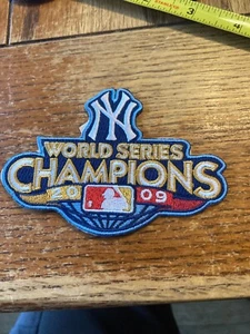 2009 New York Yankees World Series Title Championships Patch - Bild 1 von 2
