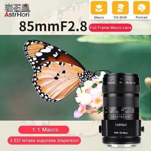 AstrHori 85mm F2.8 Full Frame Tilt Shift Macro Lens for fujifilm X mount Camera - Picture 1 of 9