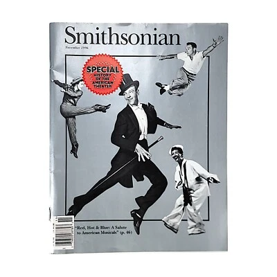 Smithsonian Magazine November 1996 Special History Of The American Theatre Foto 1 de 4